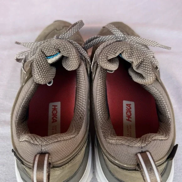 Size 9 - Hoka One One Challenger Low Women's Gore-Tex Gray/Brown - Picture 8 of 11